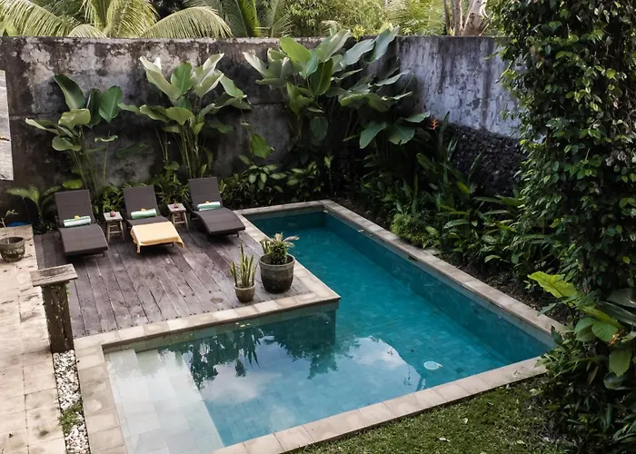Peaceful Jungle Pool In Sayan Villa